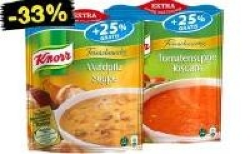 Knorr Feinschmecker Suppen 0.79 €