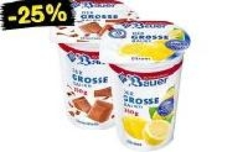 Bauer Fruchtjoghurt 0.44 €
