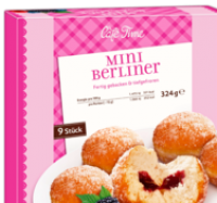 Penny  CAFÉ TIME Mini-Berliner oder Quarkbällchen 324-/336-g-Packung