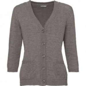 Rabe Damen B&auml;ndchengarn-Strickjacke