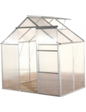 Set: Gew&auml;chshaus Florenz, BxT: 190x130 cm, silberfarben