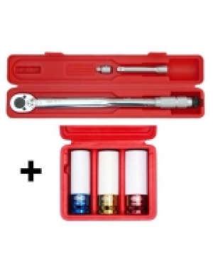 Sparset: Drehmomentschl&uuml;ssel-Set 30-210 Nm, mit Spezial-Radmutterneins 59.99&nbsp;&euro;