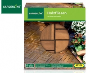 GARDENLINE®Holzfliesen