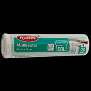 Müllbeutel 60 Liter 0.59 €