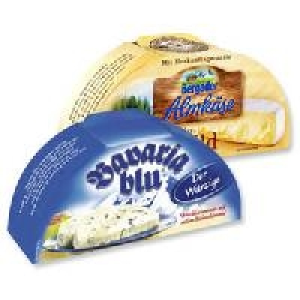 Bavaria blu oder Bergader Almkäse 1.69 €