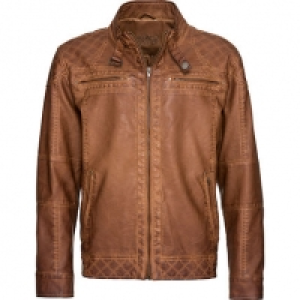 Globetrotter Herren Lederimitatjacke