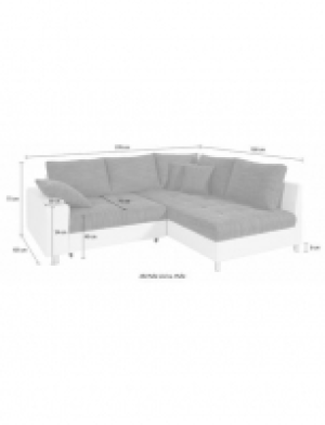 Polsterecke, wahlweise mit Bettfunktion 549.99 €