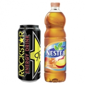 Nestea, 1,5 Liter oder Rockstar Energy Drink, 0,5 Liter (koffeinhaltig 0.99&nbsp;&euro;