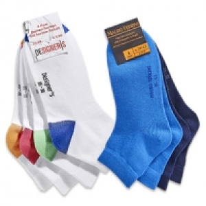 Damen- oder Herren-Kurzschaftsocken versch. Farben Größe: 35/38 - 43/4