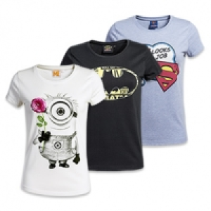 Damen-Shirt Lizenz Größe: S - XXL je