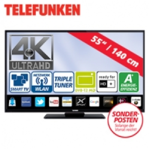 55-Ultra-HD-LED-TV D55U297N4CW Aufl&ouml;sung 3840 x 2160 Pixel 1200-Hz-Tec