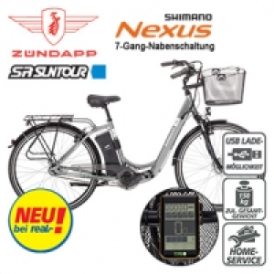 Alu-Elektro-Fahrrad Green 3.0 26er oder 28er Vorderradmotor wartungsfr