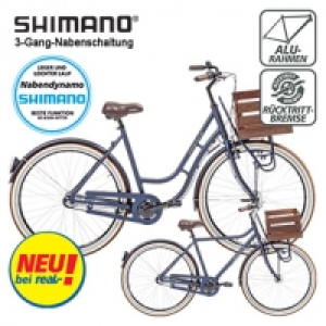 Alu-Tourenbike Ameland 28er Shimano Drehgriffschalter Alu-V-Brake-Brem