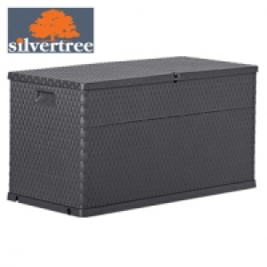 Auflagenbox Vollkunststoff mit Rollen Ma&szlig;e: ca. H 63 x B 120 x T 57 cm