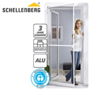 Insektenschutz-T&uuml;r mit Aluminiumrahmen f&uuml;r T&uuml;ren bis zu 100 x 210 cm m