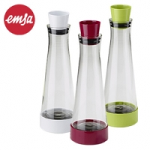 Karaffe FLOW Slim mit K&uuml;hlakku im St&ouml;vchen Ausgie&szlig;er mit automatisch