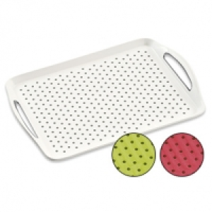 Serviertablett mit Anti-Rutsch-Noppen Ma&szlig;e: ca. 45 x 32 cm