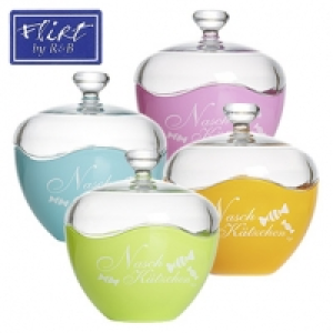 S&uuml;&szlig;igkeitendose Glas versch. Ausf&uuml;hrungen