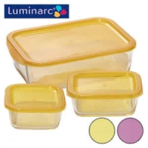 Vorratsdosen-Set KEEPN 3-teilig Glas