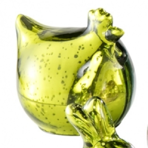 Deko-Henne Glas versch. Farben