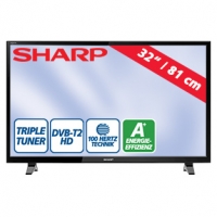 Real  32-LED-HD-TV LC-32CHE4042E H.265 3 HDMI-/2 USB-Anschlüsse, CI+ Stand-b