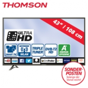 43-Ultra-HD-LED-TV 43UC6406 Aufl&ouml;sung 3840 x 2160 Pixel HbbTV, H.265 3