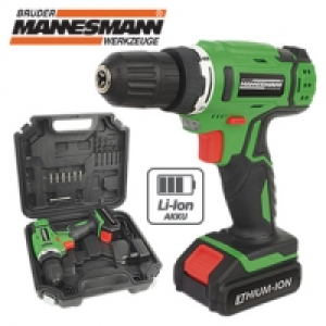 Akku Schrauber Lithium-Ionen Akku 18 Volt inkl. Zubeh&ouml;r 85-teilig