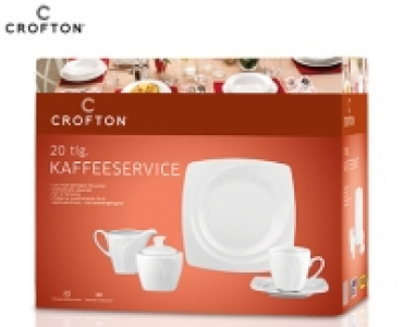 Aldi Süd  CROFTON®Modernes Kaffeeservice, 20-teilig