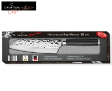 Aldi Süd  CROFTON® Chefs Collection Hammerschlag-Messer