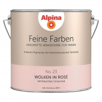 Bauhaus  Alpina Feine Farben Wolken in Rosé