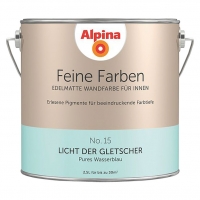 Bauhaus  Alpina Feine Farben Licht der Gletscher