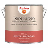 Bauhaus  Alpina Feine Farben Befreiter Feuervogel