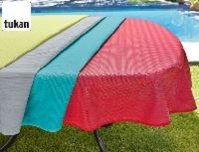 Aldi Süd Tukan Tischdecke wetterfest