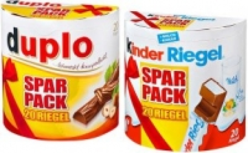 Kinder Riegel oder Duplo 2.99&nbsp;&euro;