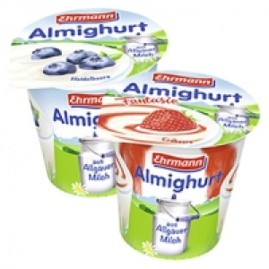 Ehrmann Almighurt Fruchtjoghurt versch. Sorten, jeder 150-g-Becher 0.29 €
