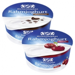 Weihenstephan Rahmjoghurt versch. Sorten, jeder 150-g-Becher