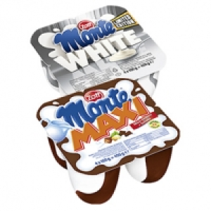 Zott Monte Milch-Dessert + Schoko jede 4 x 100 g = 400-g-Packung