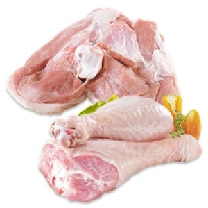 Frische Putenoberkeule oder Unterkeule HKl. A, je 1 kg