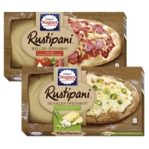 Wagner Rustipani Salami Tomate 170 g oder Ger&auml;ucheter K&auml;se 175 g gefr
