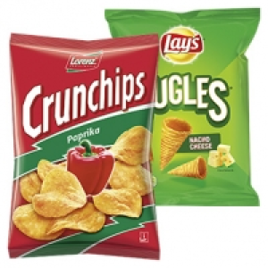 Crunchips, Lorenz Erdnuß Locken oder Lay´s Bugles Maishörnchen versch. 0.99 €