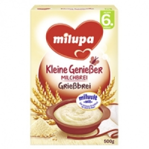 Milupa Milchbrei versch. Sorten, jede 500-g-Packung