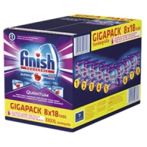 finish Gigapack Sp&uuml;lmaschinentabs versch. Sorten, jeder 8x18/7x26/6x32
