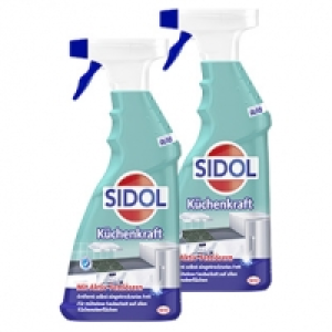 Sidol Ceran & Stahl oder K&uuml;chenkraft versch. Sorten jede 500-ml-Flasch
