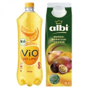 Bio Vio Limo, Albi Saft, Nektar oder Fruchtsaftgetr&auml;nk versch. Sorten,