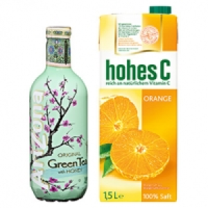 Hohes C versch. Sorten, Arizona Pomegranate, Half & Half, Green Tea je