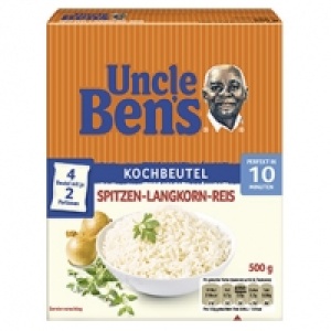 Uncle Bens Reis versch. Sorten, jede 500-g-Packung 1.49 €