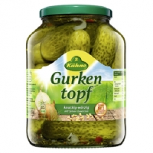 K&uuml;hne Gurkentopf jedes 1700-ml-Glas/ 850 g Abtropfgewicht 1.59&nbsp;&euro;