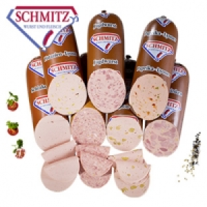 GS Schmitz Meisterklasse Delikatess Frischwurst-Aufschnitt mit Biersch 0.69&nbsp;&euro;