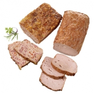 Ofenfrischer Fleischk&auml;seaufschnitt versch. Sorten, je 100 g 0.49&nbsp;&euro;