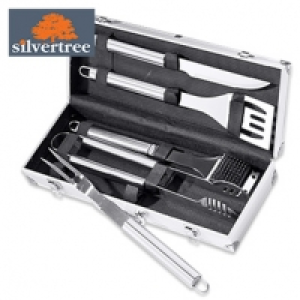 Grillbesteck Kansas 5-teilig im Aluminium-Koffer 19.99 €